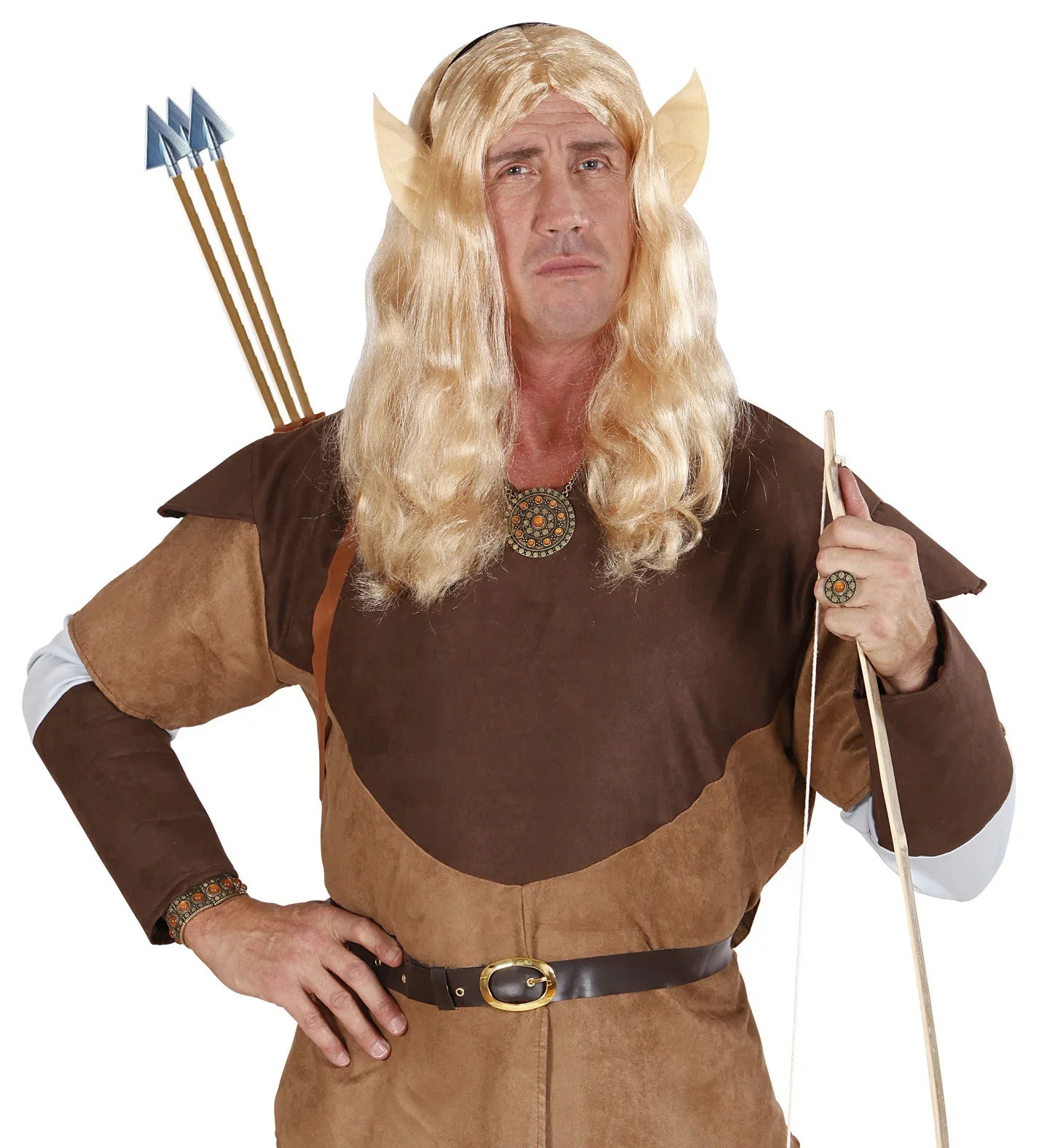 Diadema con Orejas Puntiagudas de Elfo Elfos Navideños Widmann